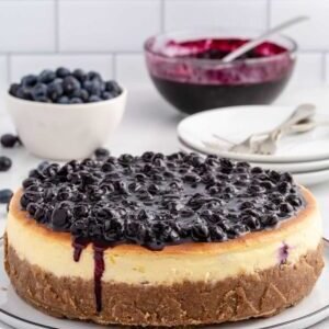 Blueberry lemon Cheesecake