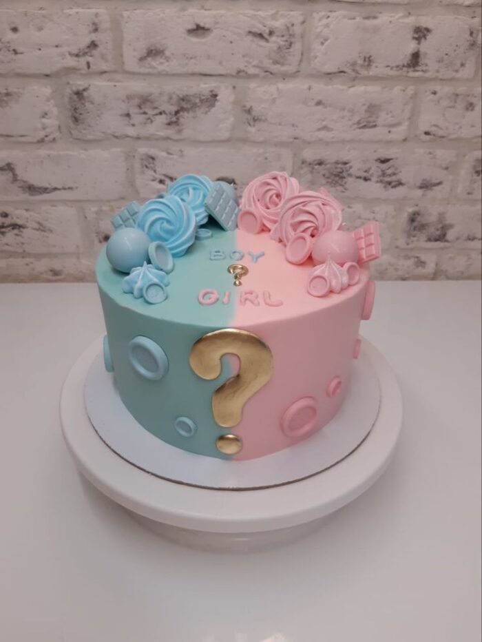 Gender Reveal Cake